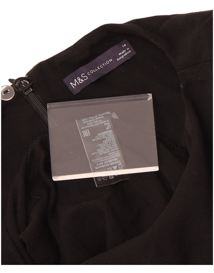 Salopetă pentru femei Marks & Spencer UK 14 Poliester mediu negru