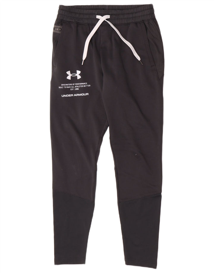 Pantaloni de trening Under Armour Cold Gear Graphic pentru bărbați, mediu negru
