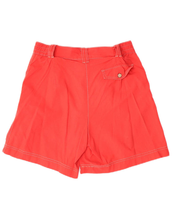 Vintage Womens Casual Shorts IT 42 Medium W30  Red