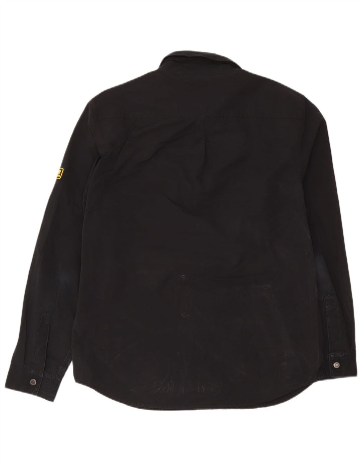Cămașă Barbour pentru bărbați, mare, negru, poliester