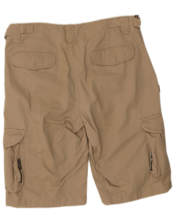 Pantaloni scurti cargo vintage pentru bărbați W31 bumbac mediu bej