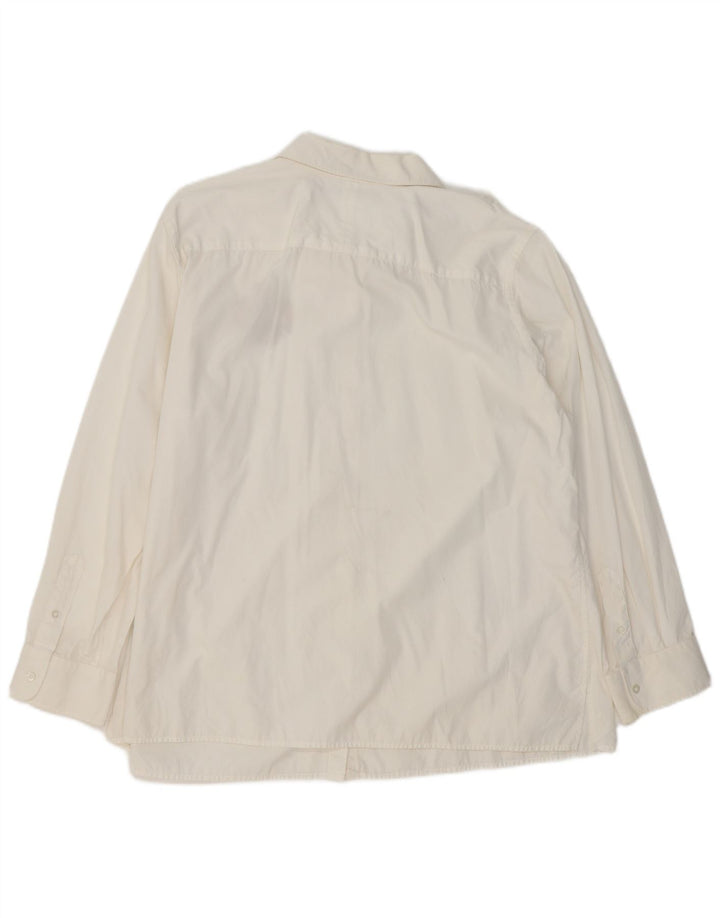 Cămașă RALPH LAUREN pentru femei UK 20 2XL Bumbac alb