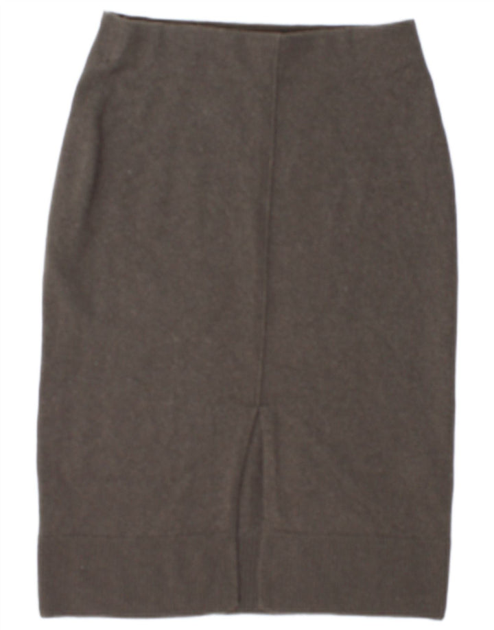 Fusta creion tricot pentru femei Cos Mic W27 Lână gri