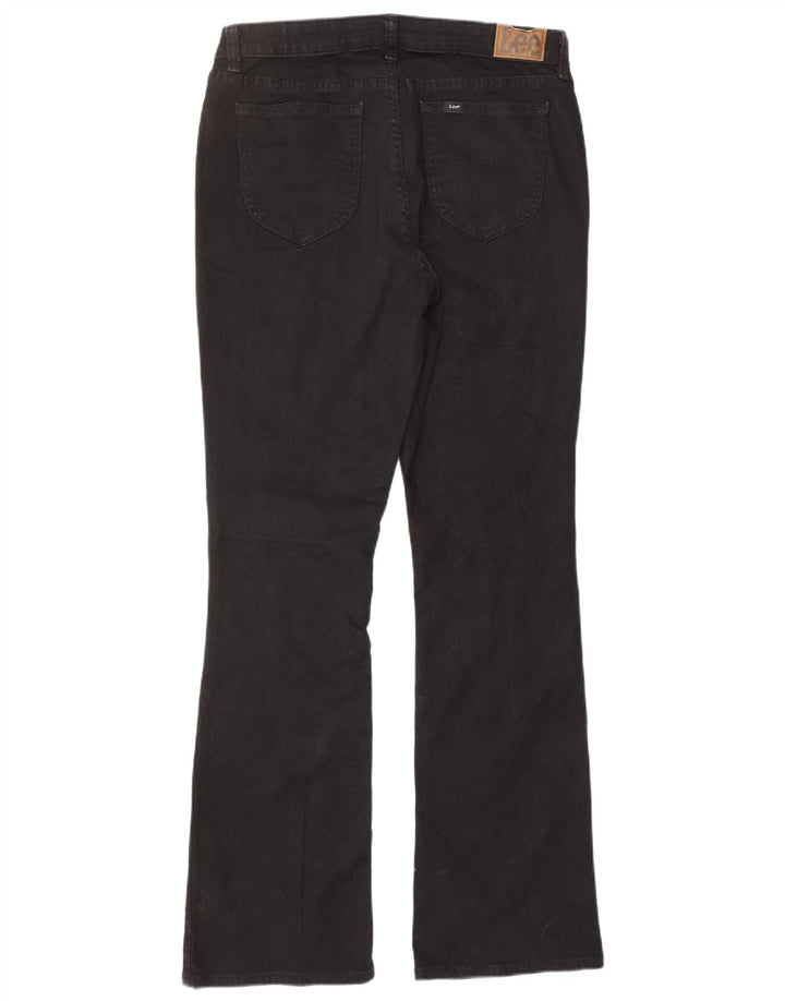 Blugi bootcut pentru femei LEE US 10 Large W32 L32 Bumbac negru