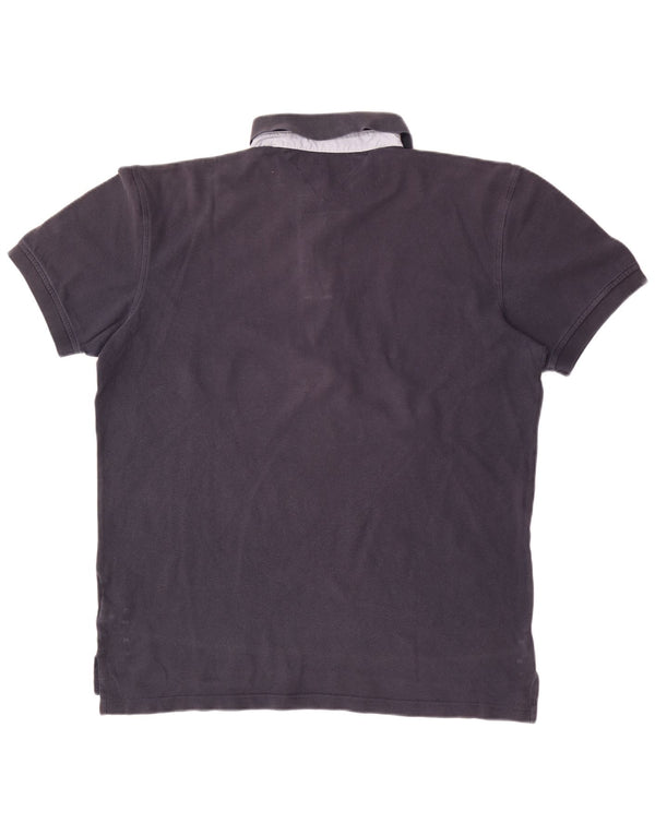 Tricou polo pentru bărbați Tommy Hilfiger XL, bumbac bleumarin