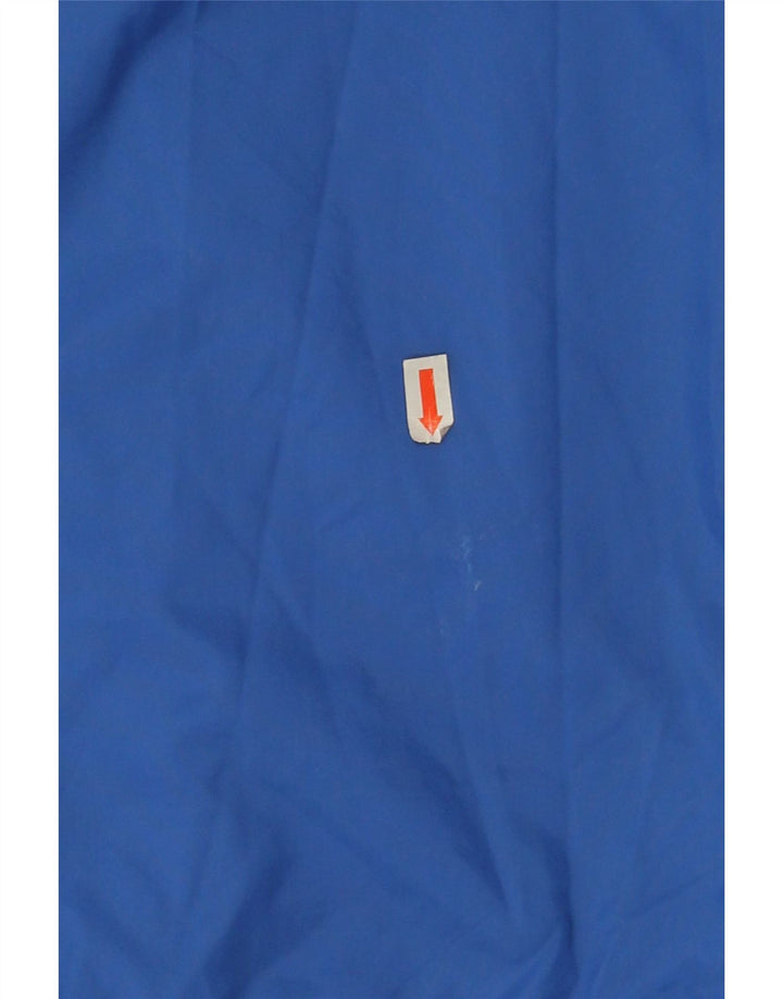 Jachetă de ploaie cu glugă Nike pentru băieți 10-11 ani, albastru mediu, nailon color bloc