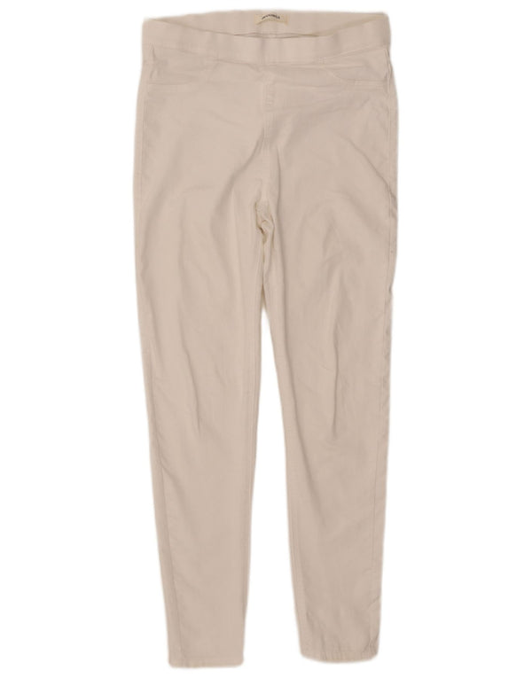 Blugi jegging pentru femei Marks & Spencer UK 12 Medium L32 L28 Bumbac alb