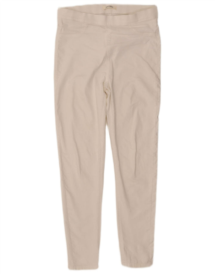 Blugi jegging pentru femei Marks & Spencer UK 12 Medium L32 L28 Bumbac alb