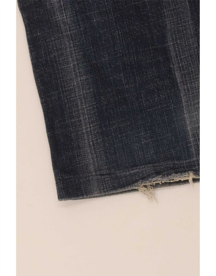 Blugi drepti 570 Crop Levi's pentru femei L29 L26 Bumbac albastru