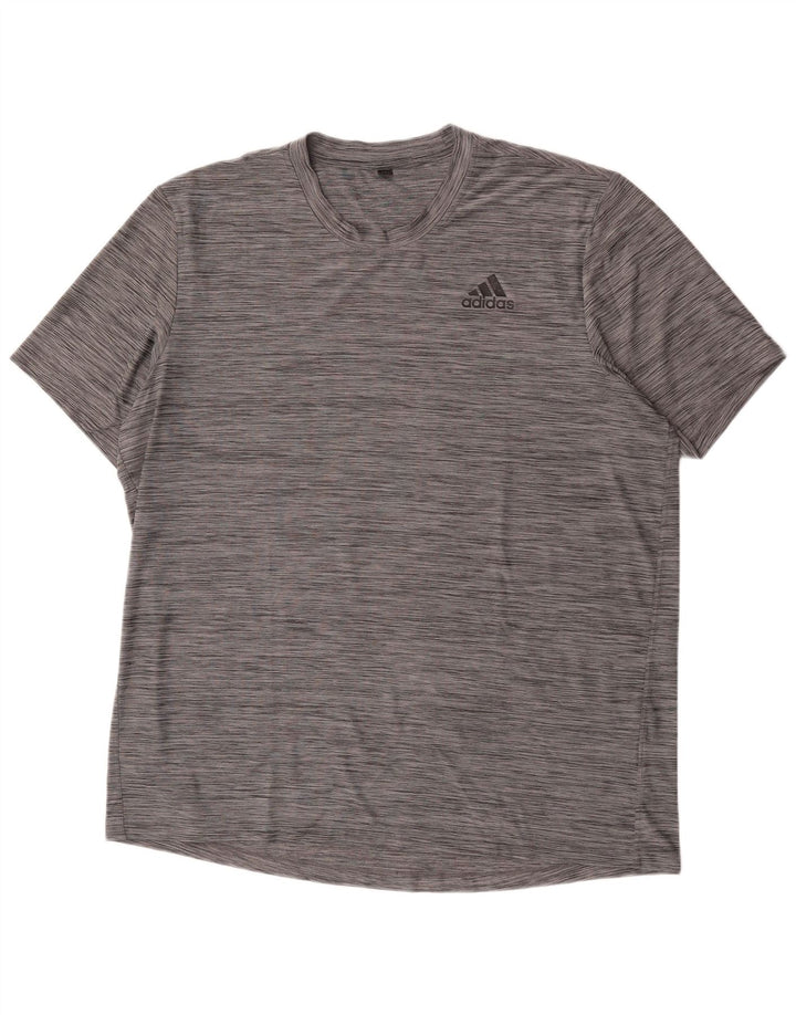 Tricou pentru bărbați Adidas Top XL Gri pete