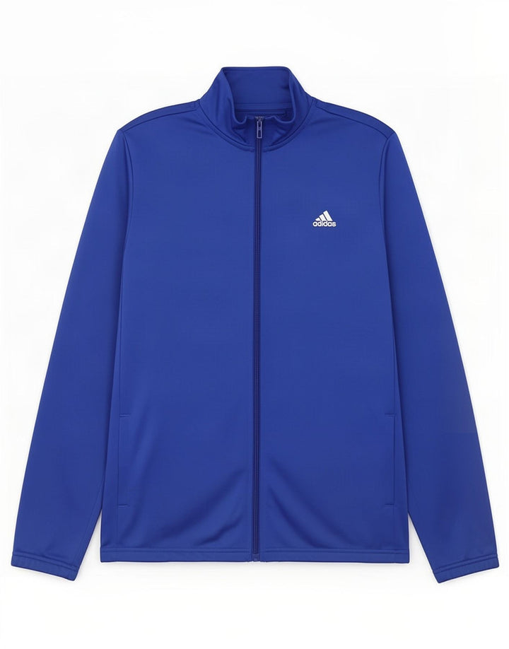 Jachetă de top pentru trening cu grafic pentru băieți Adidas 15-16 ani poliester albastru