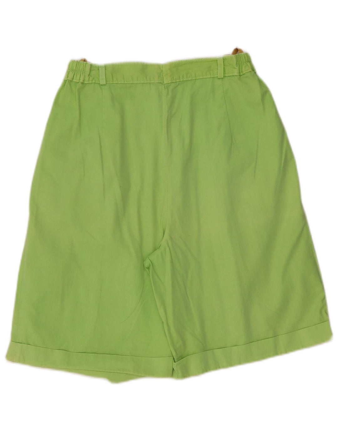 Pantaloni scurți chino cu talie înaltă pentru femei C & A EU 40 Medium W26 Bumbac verde