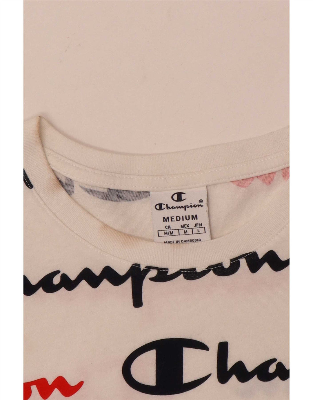 Tricou grafic Champion pentru femei Top UK 12 Medium White