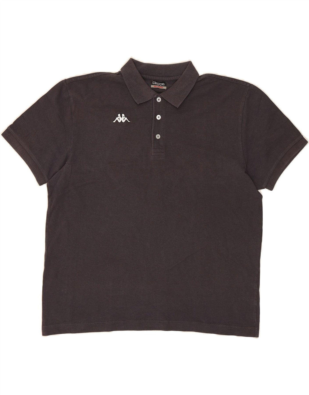KAPPA Mens Polo Shirt 2XL Grey Vintage Kappa and Second-Hand Kappa from Messina Hembry 