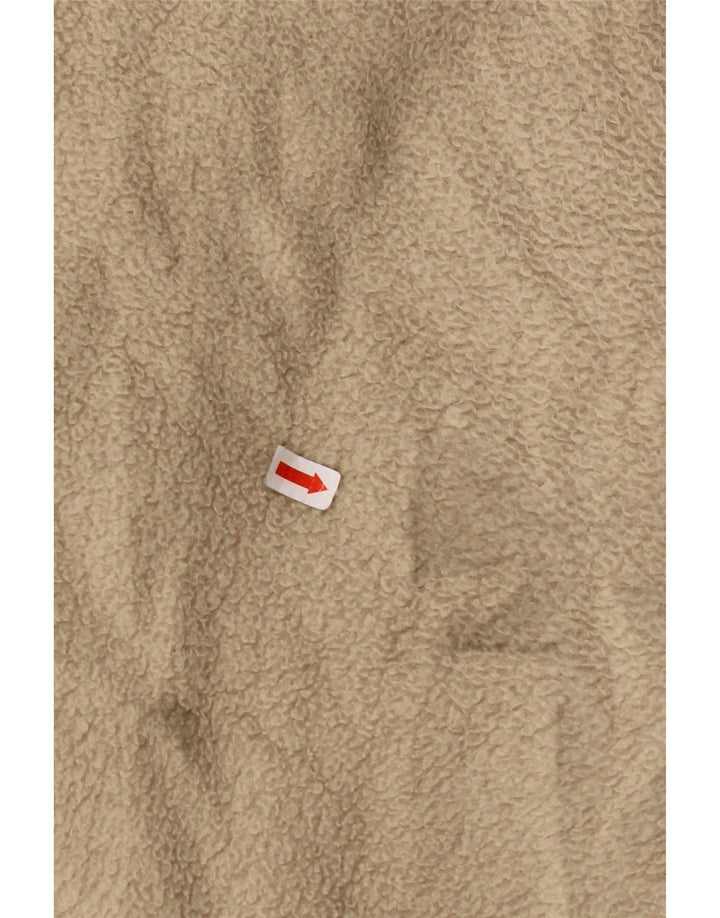 Jachetă fleece pentru bărbați FILA UK 36 Mic, bej, poliester color bloc