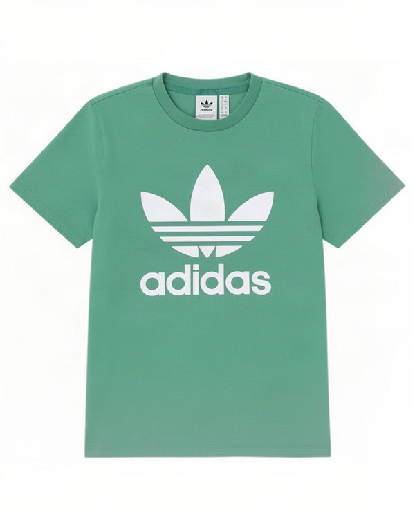 Tricou grafic Adidas pentru femei Top UK 10 Small Green Bumbac