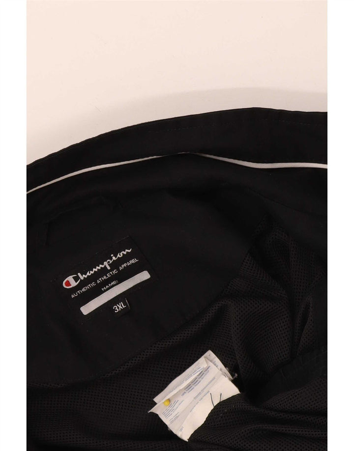 Jachetă pentru trening pentru bărbați Champion 3XL, poliester negru