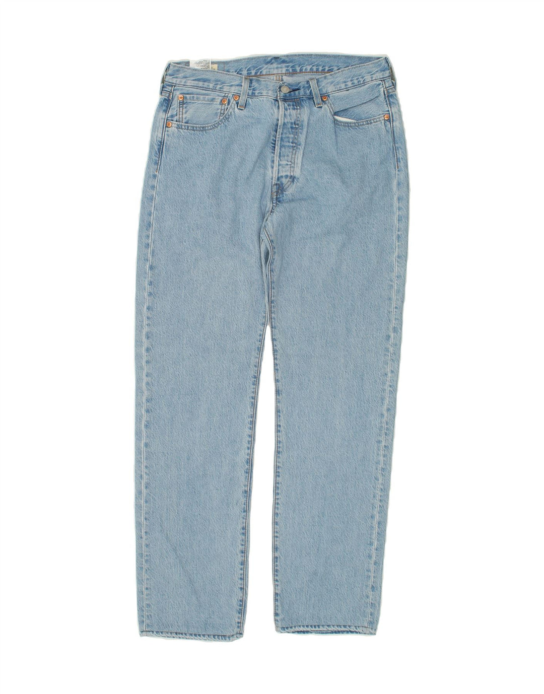 Blugi drepti pentru bărbați LEVI'S 504 W33 L32 Bumbac albastru