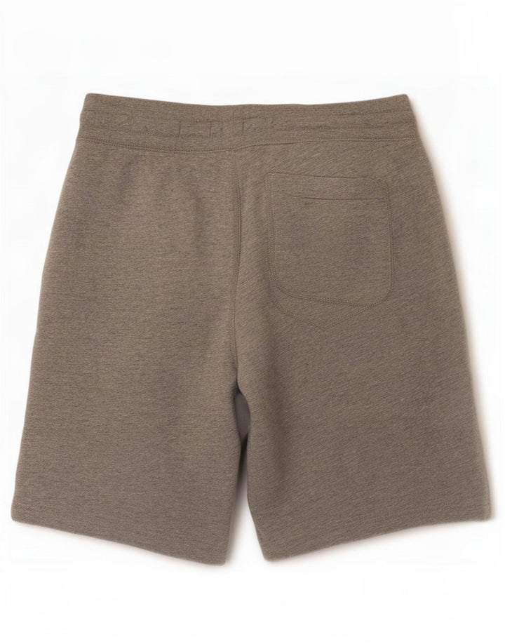 Pantaloni scurti sport grafic Gap pentru bărbați, bumbac gri mic