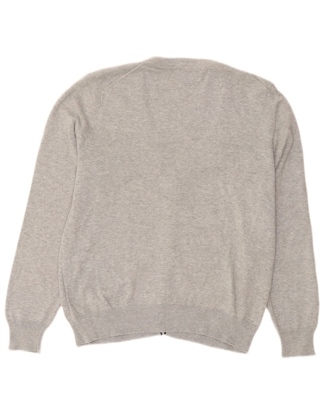 Pulover cardigan pentru bărbați Kappa, bumbac cu pete gri mic
