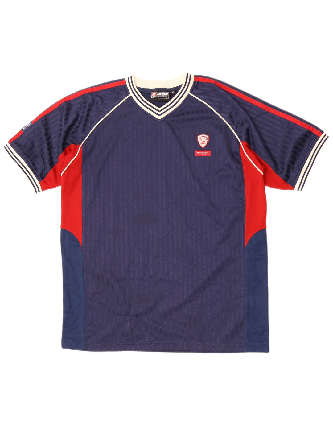 Tricou Bărbați Lotto Top Mediu Bleumarin Poliester Bloc de culoare