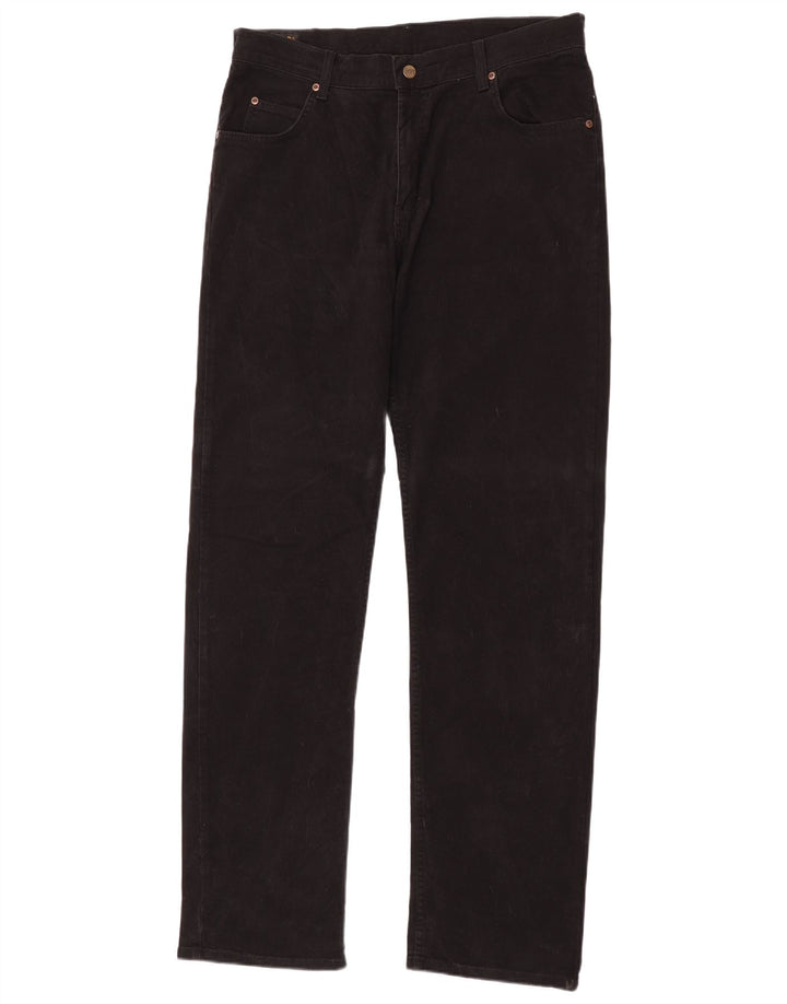 Blugi Lee Brooklyn Straight pentru bărbați W36 L36 bumbac negru