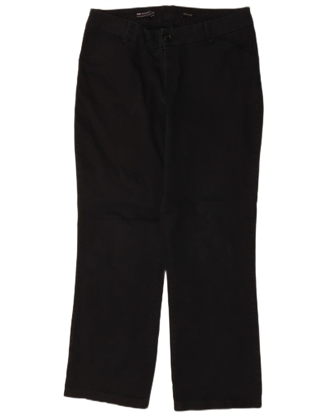 Pantaloni casual drepti LEE pentru femei, cu croiala curbată, L36 L30, bleumarin