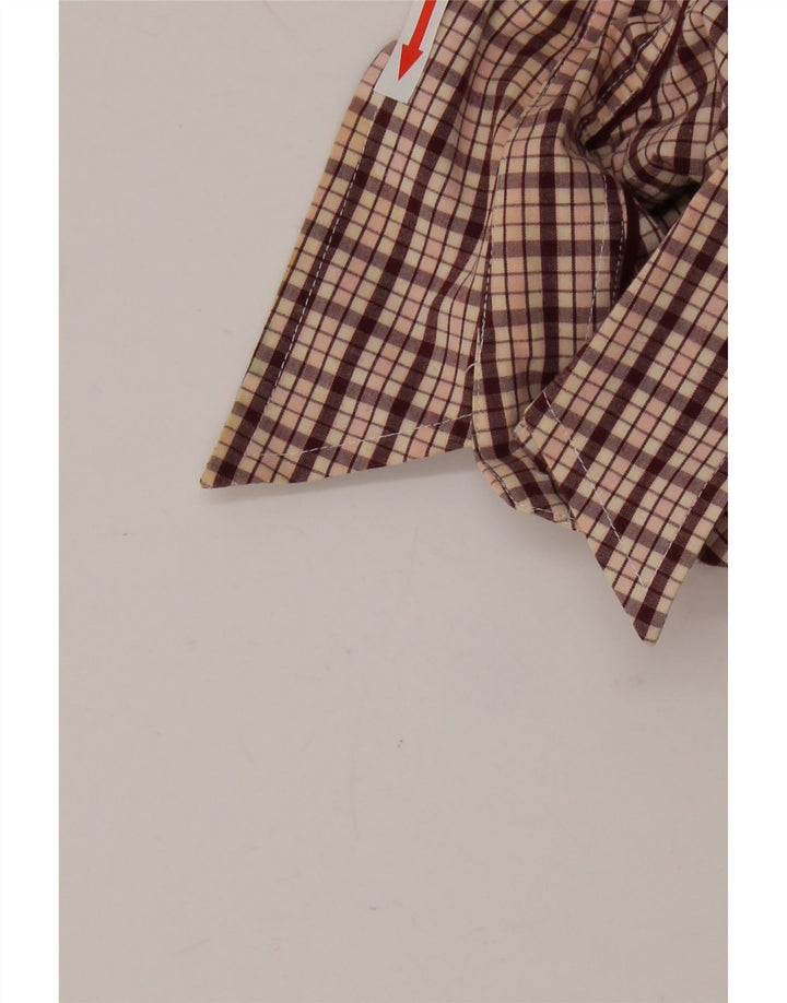 Cămașă Tommy Hilfiger pentru femei US 6 Medium Maroon Check Bumbac