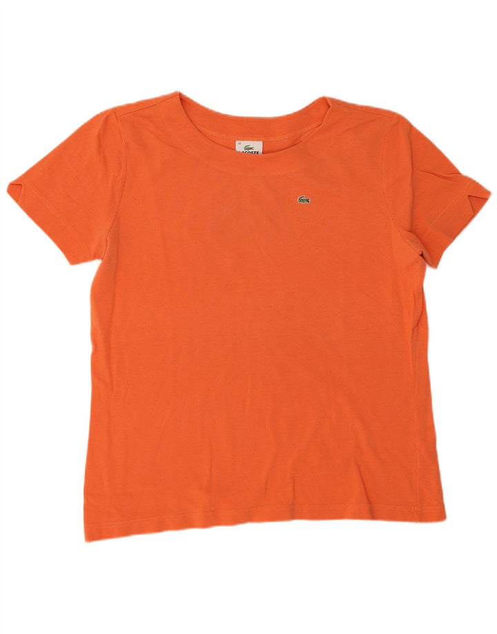 Tricou pentru femei Lacoste Top Marimea 48 XL Bumbac portocaliu