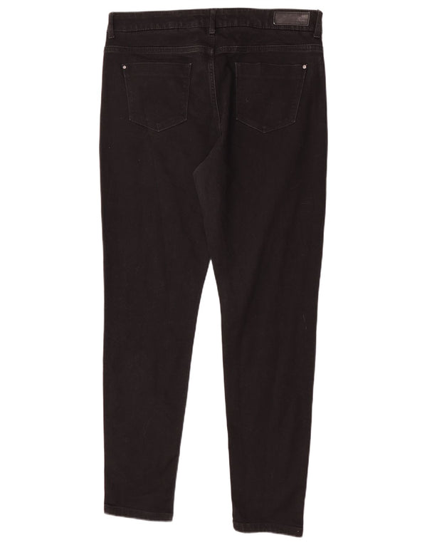 Marks & Spencer Blugi subțiri autograf pentru femei UK 14 Large W32 L28 Black
