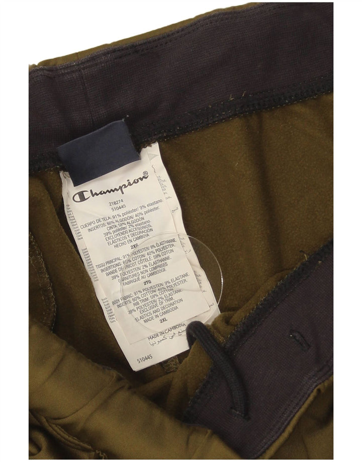 Pantaloni de trening pentru bărbați Champion Pantaloni de jogging 2XL Kaki Poliester