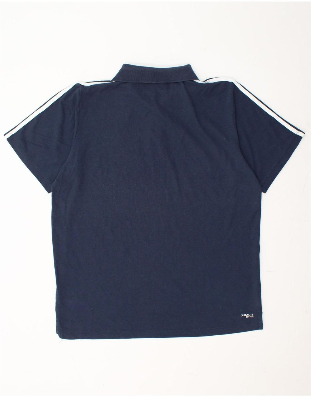 Tricou polo ADIDAS Climalite pentru bărbați XL, bumbac bleumarin