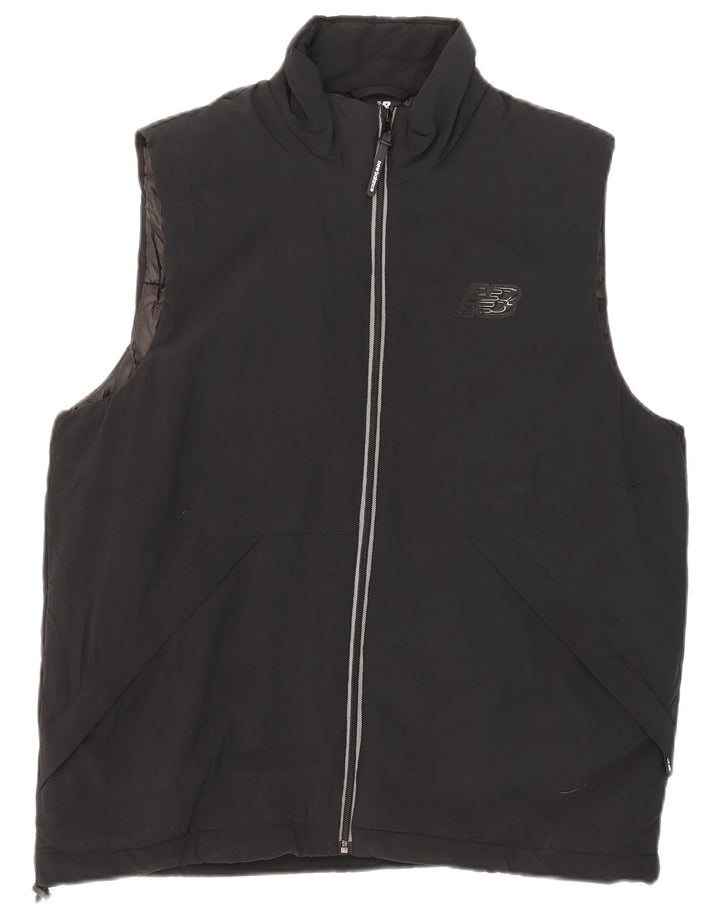 Gilet pentru bărbați New Balance UK 38 Medium Black Poliester