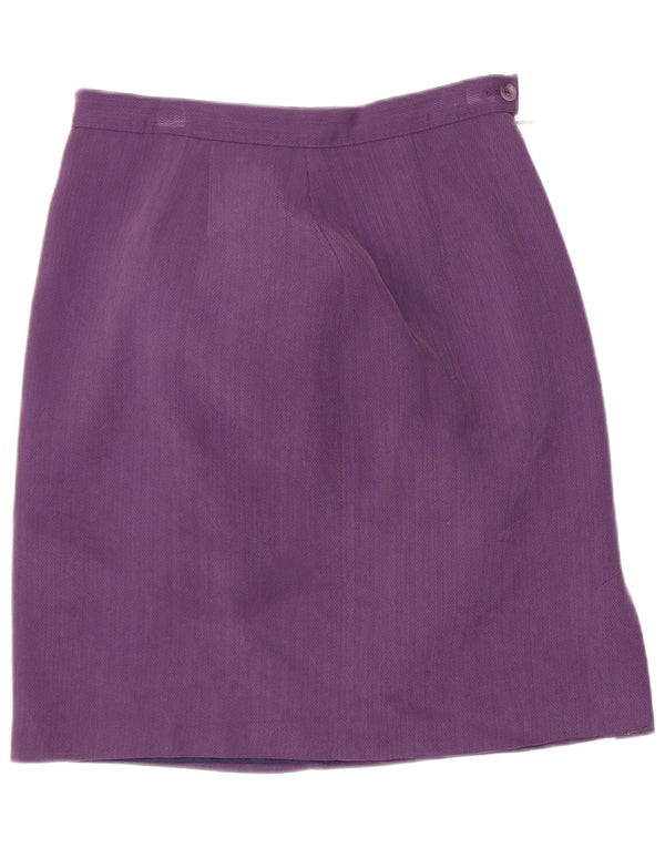 Fusta creion pentru femei Dorothy Perkins UK 12 Medium W26 Purple Modal