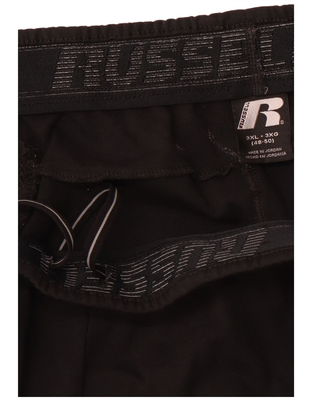 Pantaloni de trening pentru bărbați Russell Athletic 3XL, negru, sport