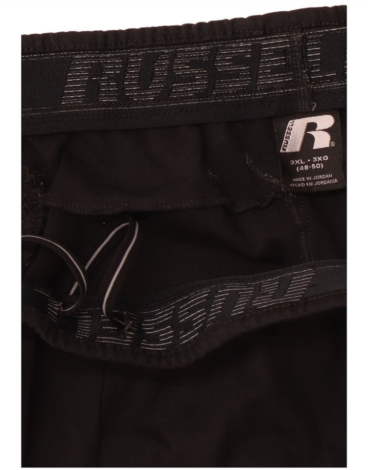 Pantaloni de trening pentru bărbați Russell Athletic 3XL, negru, sport