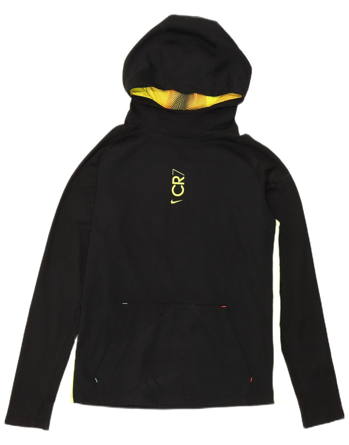 Pulover Nike pentru băieți Cristiano Ronaldo, 12-13 ani, mare, negru, sport