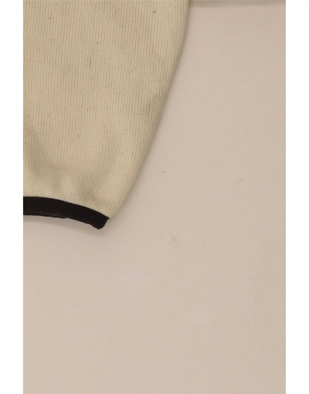 Dkny Pulover supradimensionat pentru femei, cu fermoar 1/4, UK 6 XS, poliester alb