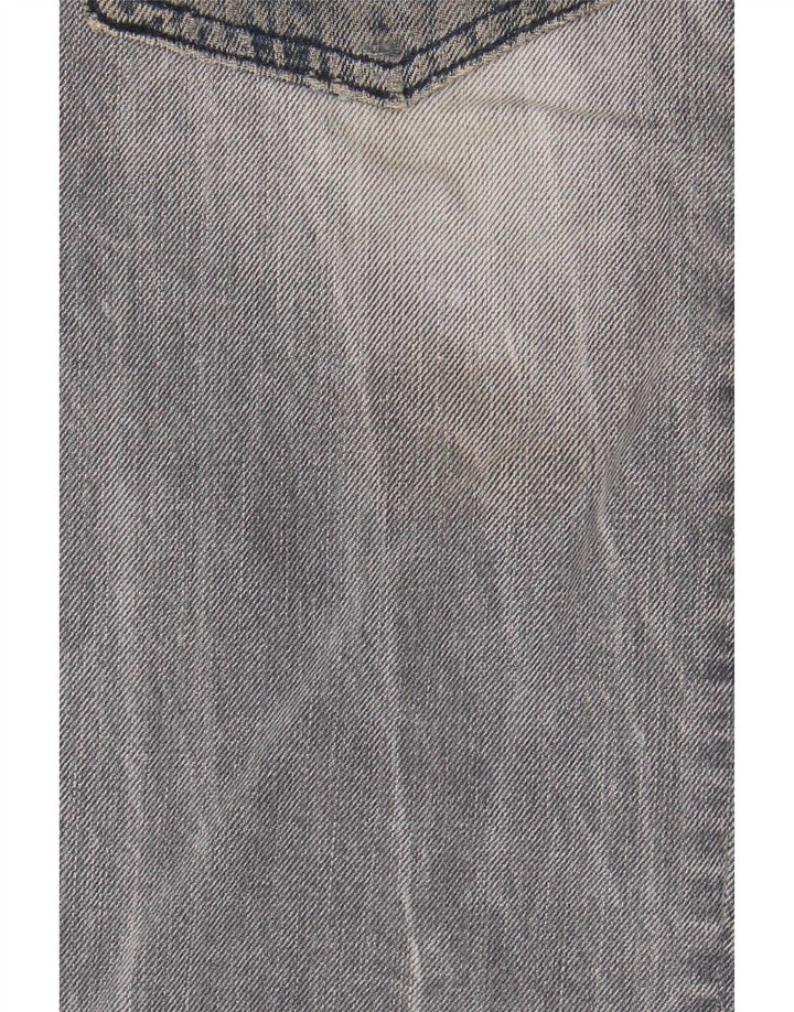 Blugi Distressed Cargo drepte pentru bărbați Diesel W32 L34 Bumbac albastru