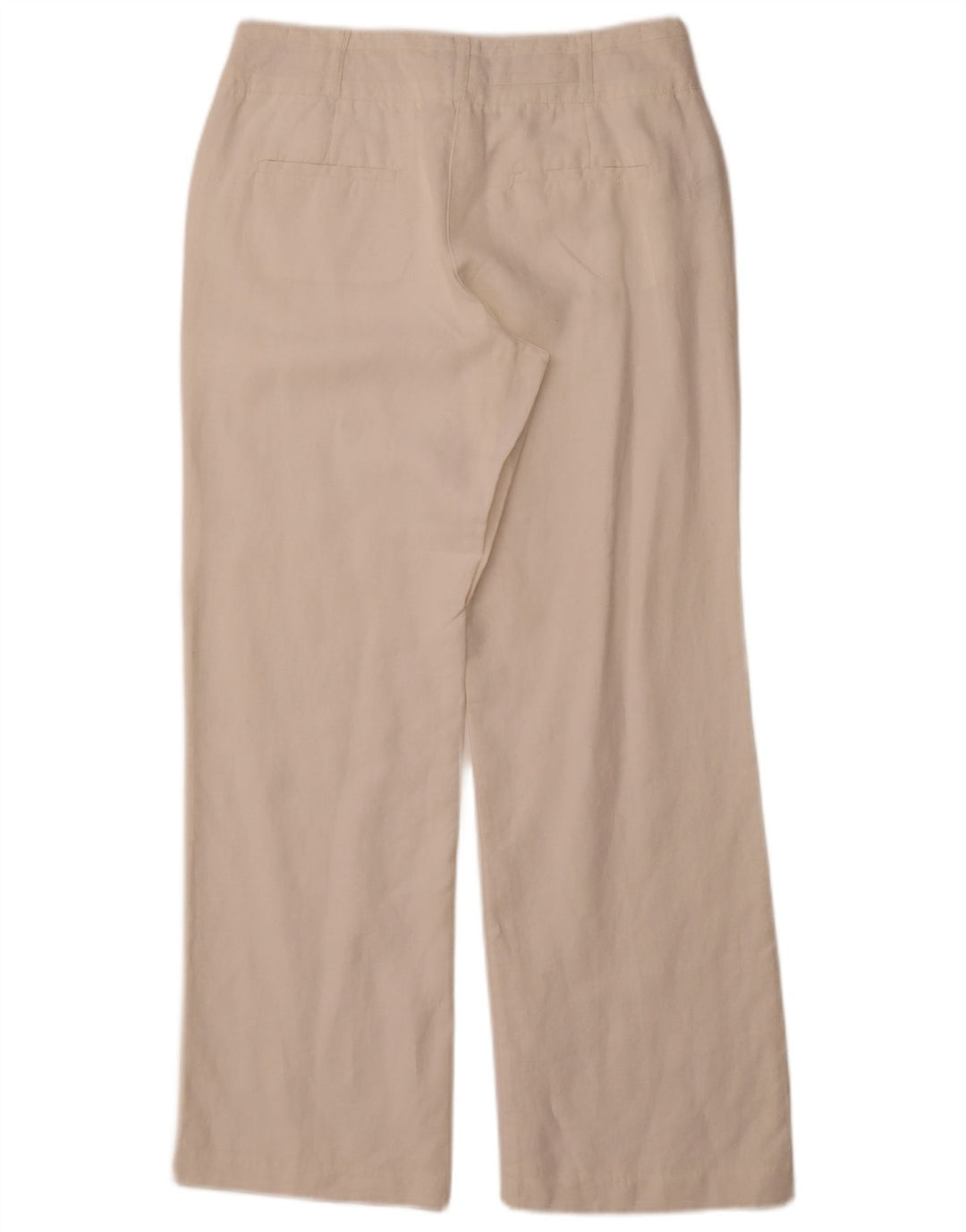 MONSOON Pantaloni casual drepti pentru bărbați UK 10 Mici W30 L29 In alb