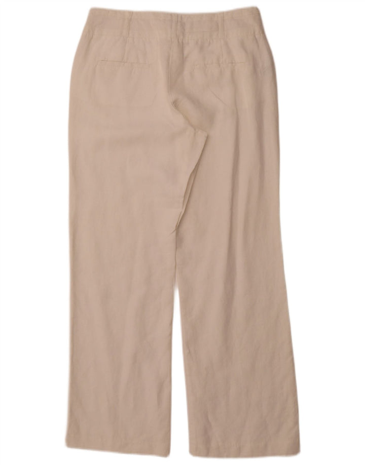 MONSOON Pantaloni casual drepti pentru bărbați UK 10 Mici W30 L29 In alb