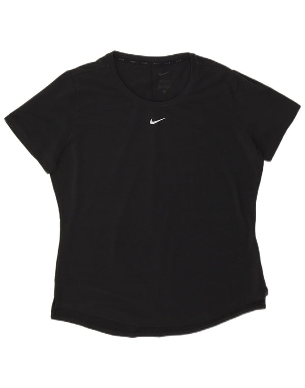 Tricou Nike Dri Fit pentru femei Top UK 14 Medium Negru