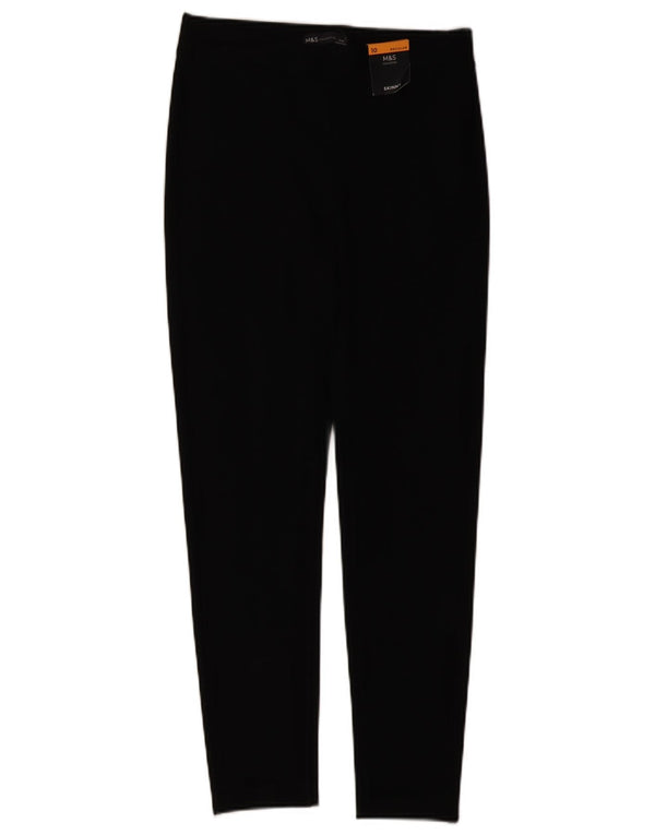 Marks & Spencer Pantaloni skinny casual pentru femei UK 10 Small W28 L27 Black
