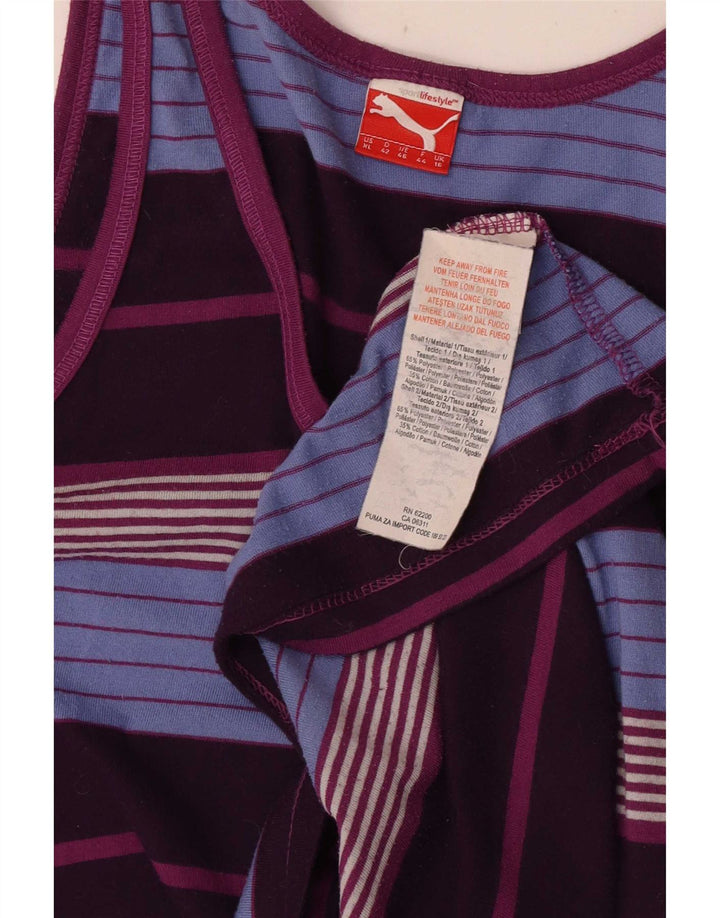 Vestă pentru femei Puma UK 16 Sport mare poliester cu dungi multicolore