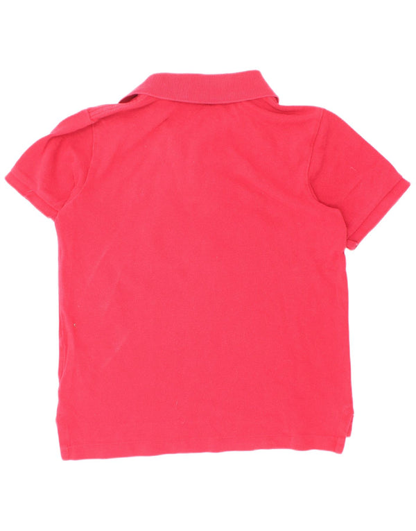 Cămașă Polo Ralph Lauren băieți 3-4 ani bumbac roșu