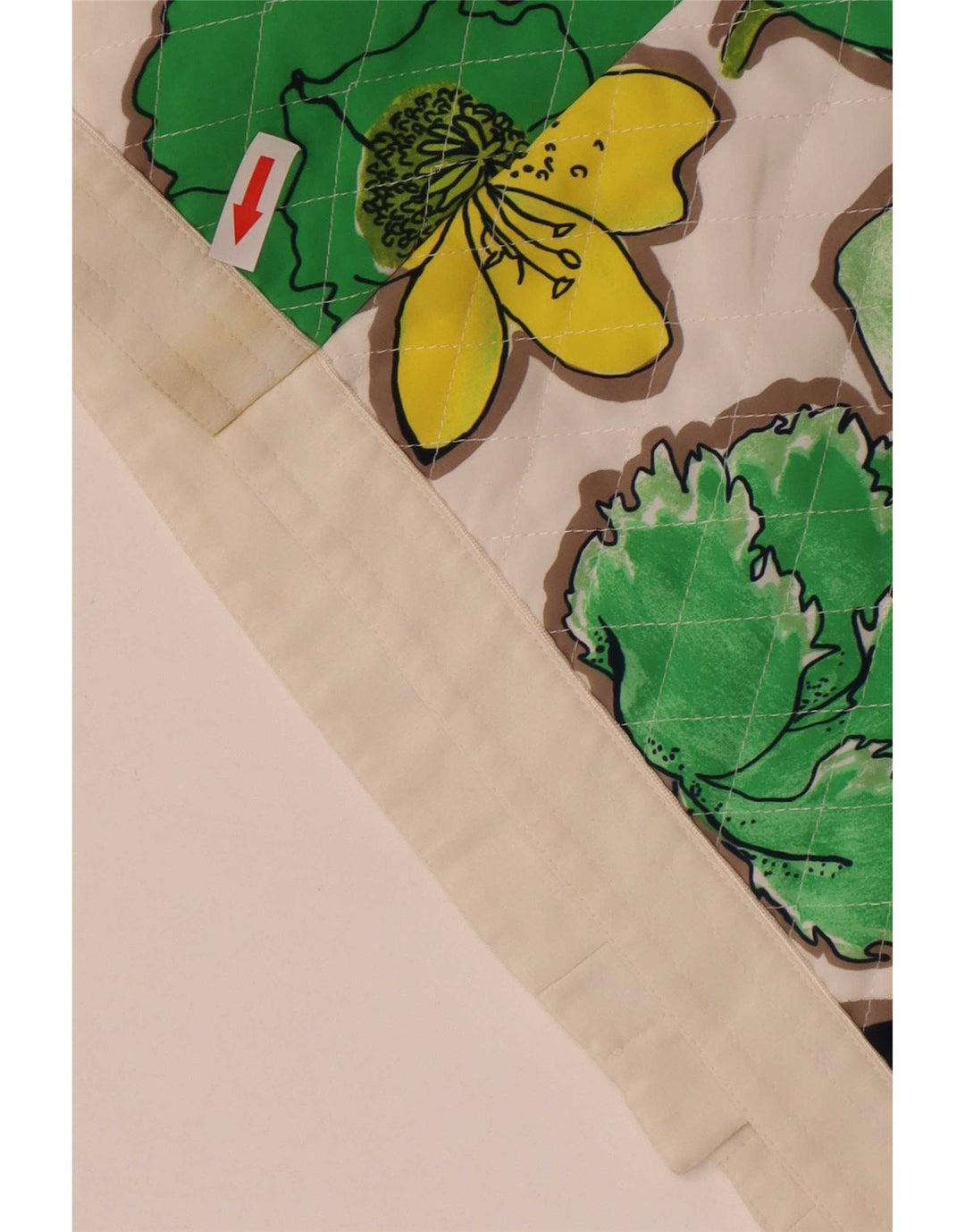 Jachetă vintage pentru femei cu 6 nasturi IT 42 Medium Multicolor Floral
