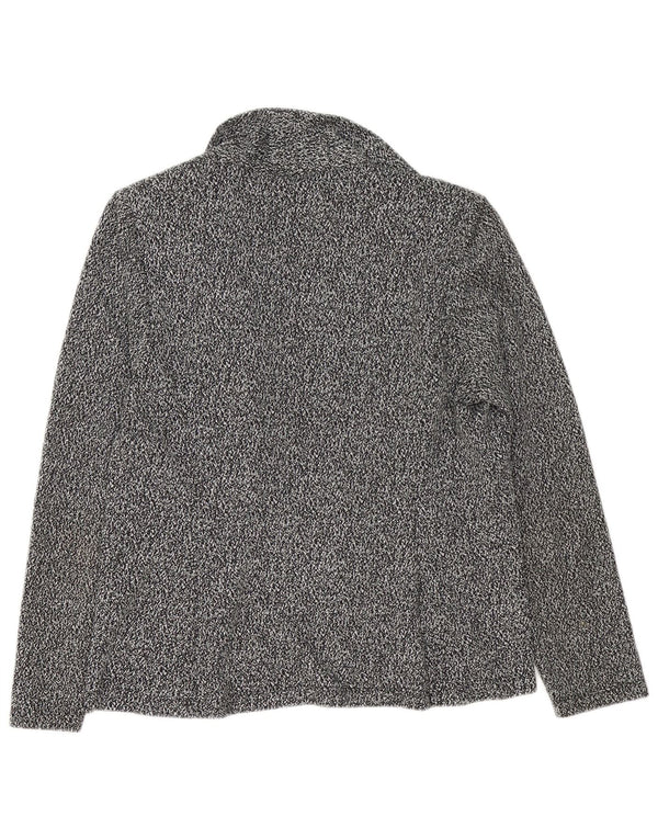 Jachetă pentru femei Marks & Spencer tricot deschisă pentru femei UK 12 Medium Black Flecked