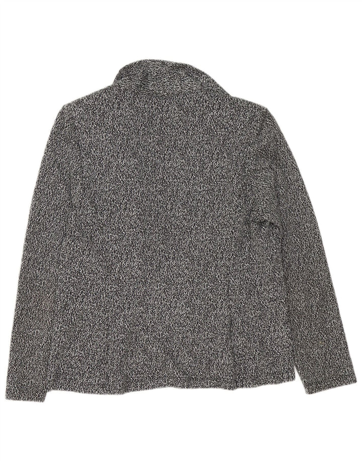 Jachetă pentru femei Marks & Spencer tricot deschisă pentru femei UK 12 Medium Black Flecked