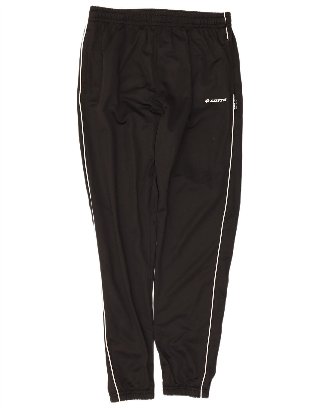 Pantaloni de trening pentru bărbați Lotto Pantaloni de jogging Mari Poliester negru