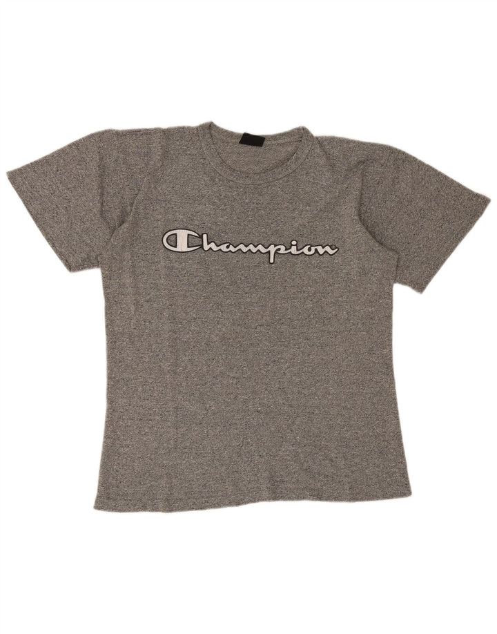 Tricou grafic pentru bărbați Champion Top mare, gri, pete